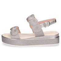 Marco Tozzi Damen Plateau Sandale rosa metallic