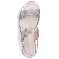 Marco Tozzi Damen Plateau Sandale rosa metallic