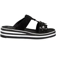 Rieker Damen Pantolette schwarz