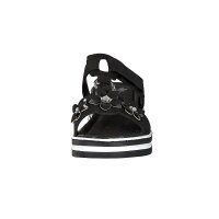 Rieker Damen Pantolette schwarz