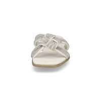 Marco Tozzi by GMK Damen Pantolette creme glitzer