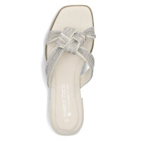 Marco Tozzi by GMK Damen Pantolette creme glitzer