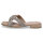 Marco Tozzi by GMK Damen Pantolette beige glitzer