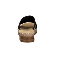 Rieker Damen Pantolette schwarz