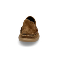Ara Herren Leder Slipper braun