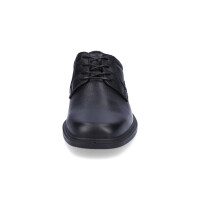 Ara Herren Leder Schnürschuh schwarz