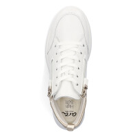 Ara Damen Leder High Sneaker weiß