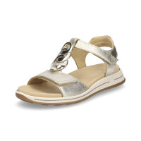Ara Damen Sandale platin gold