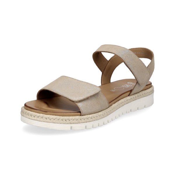 Ara Damen Sandale sand glitzer