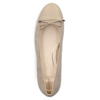 Ara Damen Leder Ballerina sand Glitzer