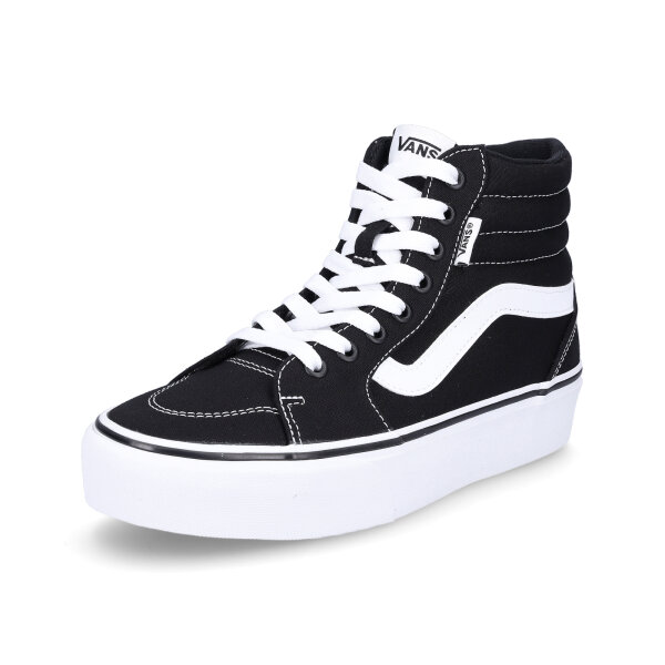 Vans Damen Plateau Sneaker Filmore Hi schwarz