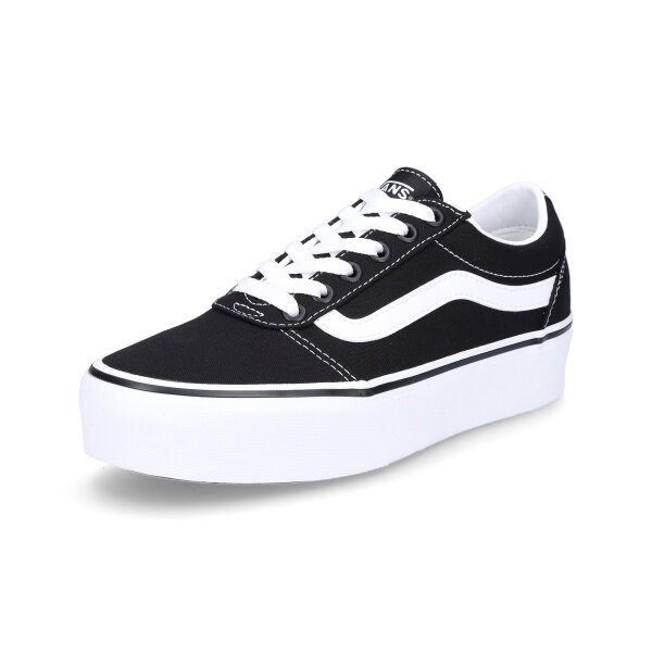 Vans Damen Sneaker Ward Platform schwarz wei&szlig;