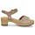 Gabor Damen Leder Sandalette taupe