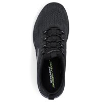 Skechers Herren Slip-on Sneaker Summits Louvin schwarz