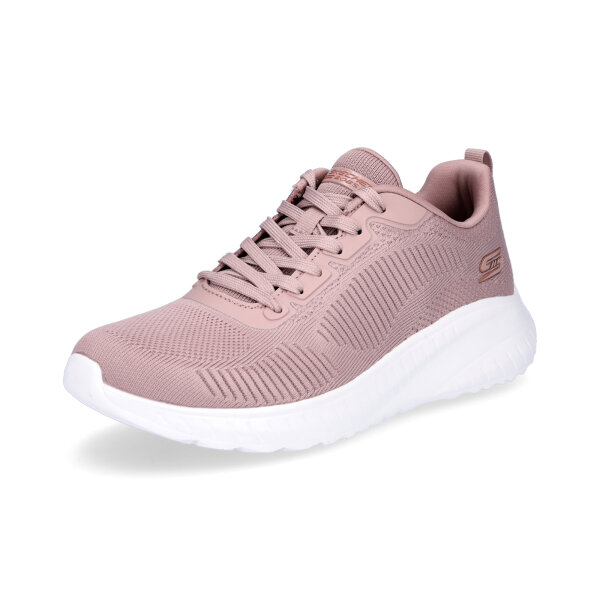 Skechers Damen Sneaker Bobs Squad Chaos rosa