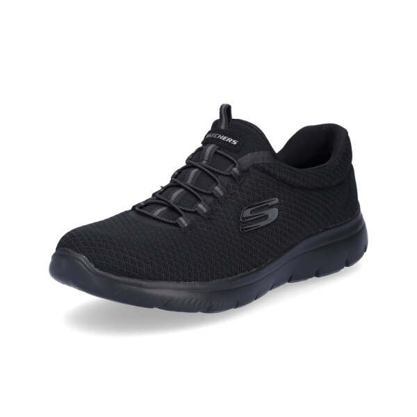 Skechers Damen Slip-on Sneaker Summits schwarz