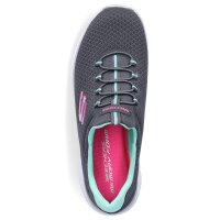 Skechers Damen Slip-on Sneaker Summits grau mint