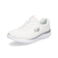 Skechers Damen Slip-on Sneaker Summits weiß
