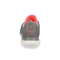 Skechers Damen Slip-on Sneaker Summits Fast Attraction grau