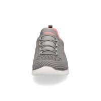 Skechers Damen Slip-on Sneaker Summits Fast Attraction grau