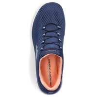 Skechers Damen Slip-on Sneaker Summits blau
