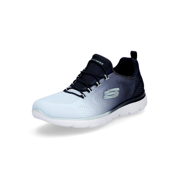 Skechers Damen Slip-on Sneaker Summits Bright Charmer blau
