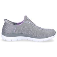 Skechers Damen Slip-in Sneaker Dazzling Haze grau