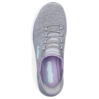 Skechers Damen Slip-in Sneaker Dazzling Haze grau