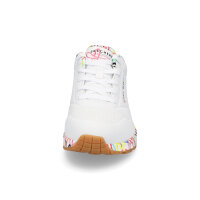 Skechers JGoldcrown Damen Sneaker UNO Loving Love wei&szlig;