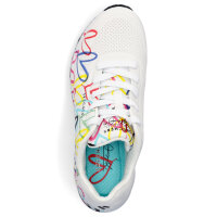 Skechers JGoldcrown Damen Sneaker UNO Spread The Love wei&szlig; multi