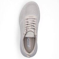 Skechers Damen Sneaker Bobs Squad Chaos taupe glitzer