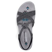 Skechers Damen Sandale Reggae Slim schwarz