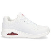 Skechers JGoldcrown Damen Sneaker UNO Dripping In Love wei&szlig;