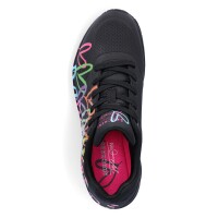 Skechers JGoldcrown Damen Sneaker UNO Highlight Love schwarz