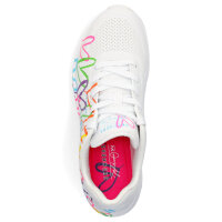 Skechers JGoldcrown Uno Damen Sneaker wei&szlig;