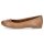 Tamaris Damen Leder Ballerina braun