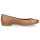 Tamaris Damen Leder Ballerina braun