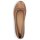 Tamaris Damen Leder Ballerina braun