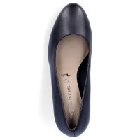 Tamaris Damen Leder Pumps navy blau