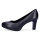 Tamaris Damen Leder Pumps navy blau