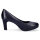 Tamaris Damen Leder Pumps navy blau