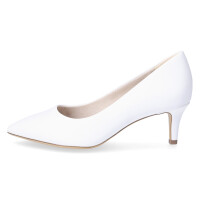 Tamaris Damen Pumps matt weiß