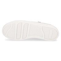 Tamaris Damen Plateau Sneaker wei&szlig; rosegold