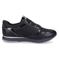 Tamaris Damen Sneaker schwarz Lack