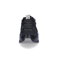 Tamaris Damen Sneaker schwarz Lack