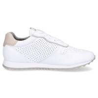Tamaris Damen Leder Sneaker wei&szlig; natur