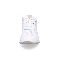 Tamaris Damen Leder Sneaker wei&szlig; natur