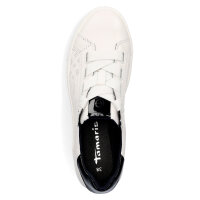 Tamaris Damen Plateau Sneaker wei&szlig;