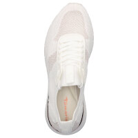 Tamaris Damen Strick Sneaker wei&szlig; ros&eacute;