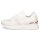 Tamaris Damen Strick Sneaker wei&szlig; ros&eacute;